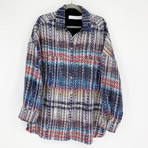 IRO | Rosal Tweed Raw Hem Shirt Jacket, Sz 44 (L/12)